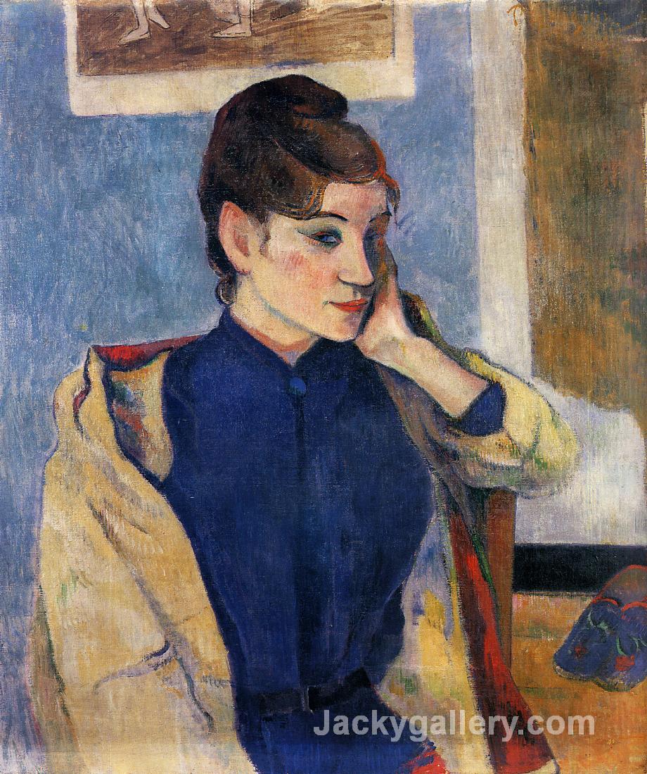 Portrait of Madeline Bernard by Paul Gauguin paintings reproduction